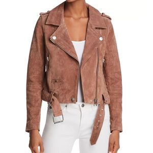 Blank NYC Suede Moto Jacket
